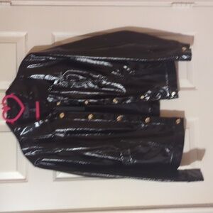 Black pleather jacket